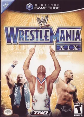 WWE WrestleMania XIX box cover front